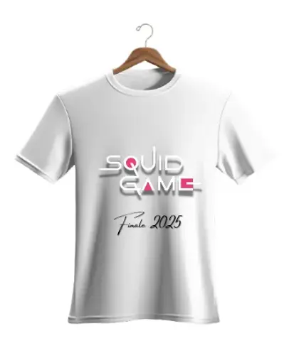 Squid Game 2025 Finale Commemorative T-shirt 